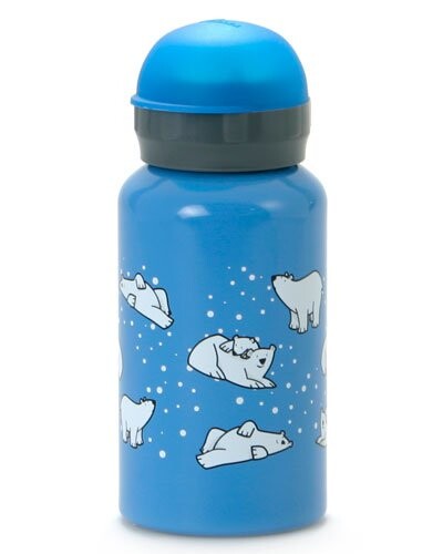 Laken Botella infantil “Oso polar Flocke” 0,35?L – Azul