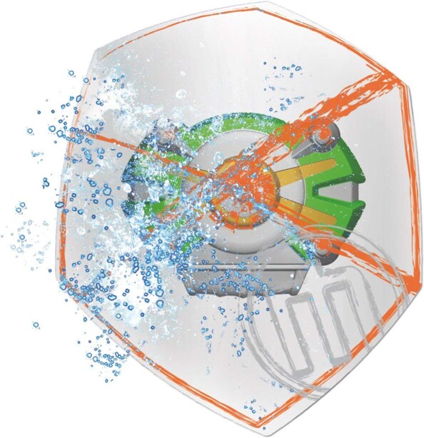 Escudo con pistoleta de agua integrada Mizumi Difensu