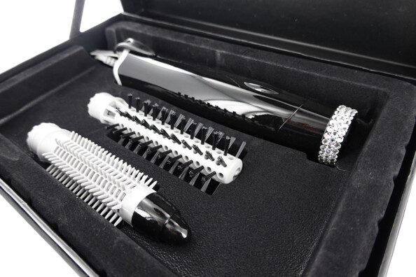 Cepillo secador y moldeador Royal Bling Airstyler con 2 cepillos giratorios