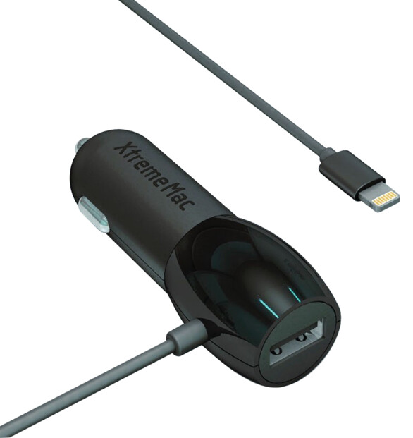 Cargador Lightning 12V / 24V con puerto USB