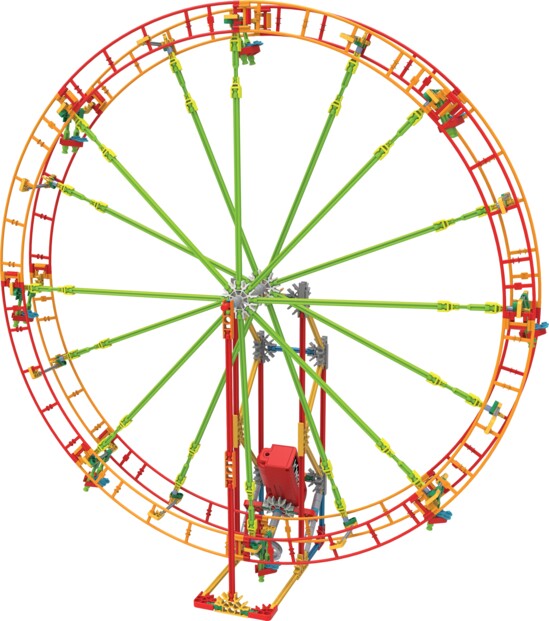 Juego de construcción con movimiento  K'Nex - Revolution