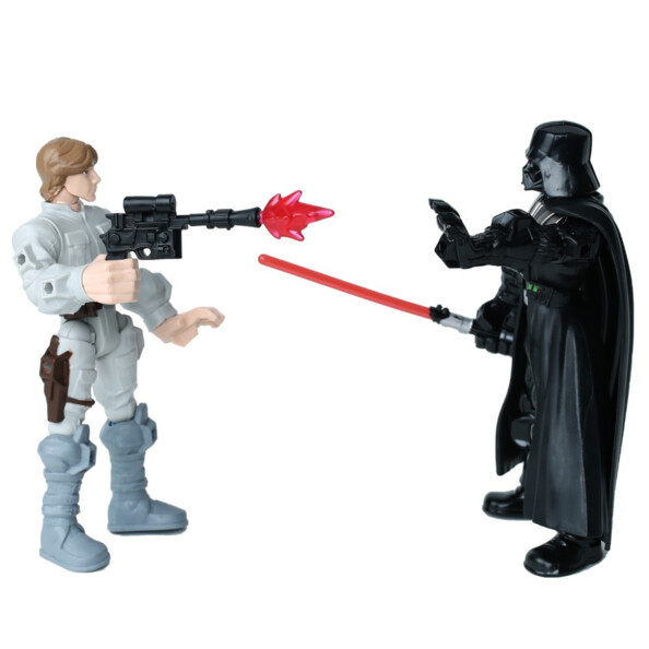 Juguetes de Star Wars "Hero Mashers" - Luke y Darth Vader