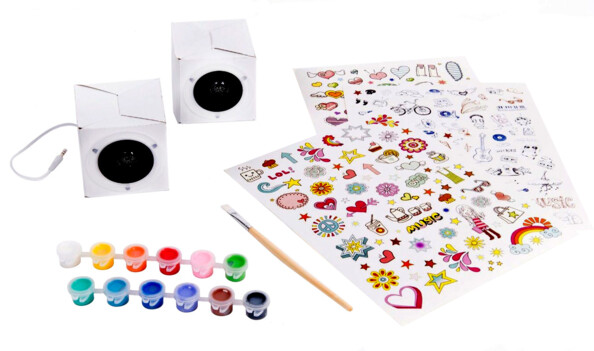 Altavoces personalizables Techno ARTT - Rosa