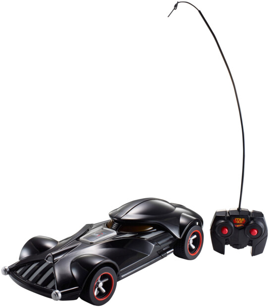 Coche a control remodo de Darth Vader de Star Wars