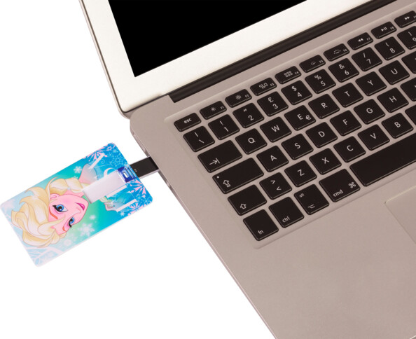 Tarjeta USB plana 8 Go - colección Frozen - Elsa