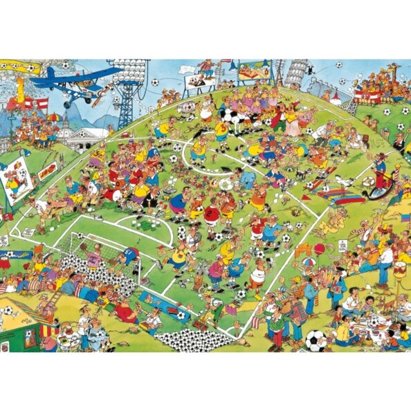 Pack de 3 puzzles Jan van Haasteren – Tema Fútbol