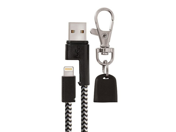 Cordón con cable Lightning: diseño y funcionalidad en uno