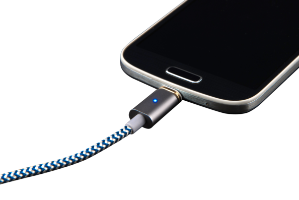 Cable Micro USB con conector magnético 1,2m