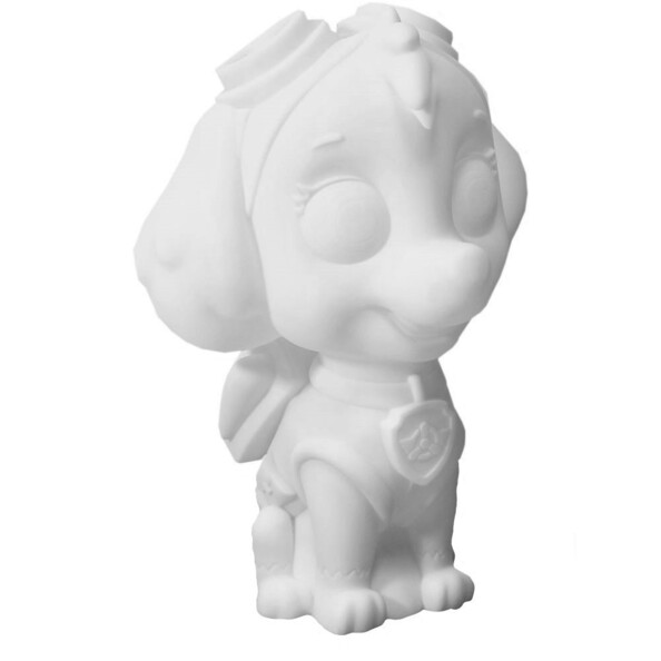 Hucha para pintar de La Patrulla Canina – Skye