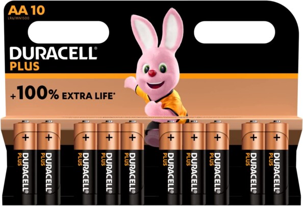Pilas alcalinas Duracell AA: energía duradera para todos tus dispositivos