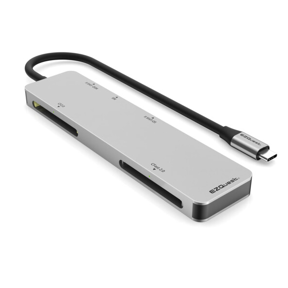 Lector de tarjetas USB-C 5 en 1 X40021 para CFast, SD, microSD, CF y MS