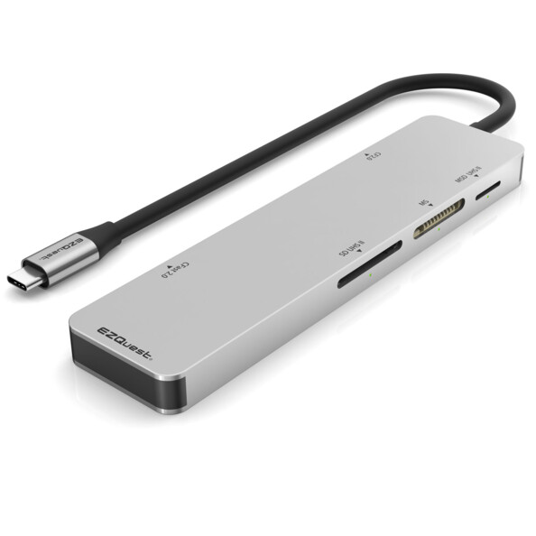 Lector de tarjetas USB-C 5 en 1 X40021 para CFast, SD, microSD, CF y MS