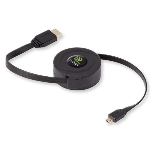 Cable HDMI retráctil 1,50 m: conexión práctica y ordenada