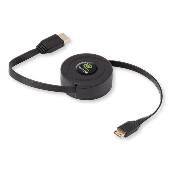 Cable HDMI a Mini-HDMI retráctil - 1,50 m