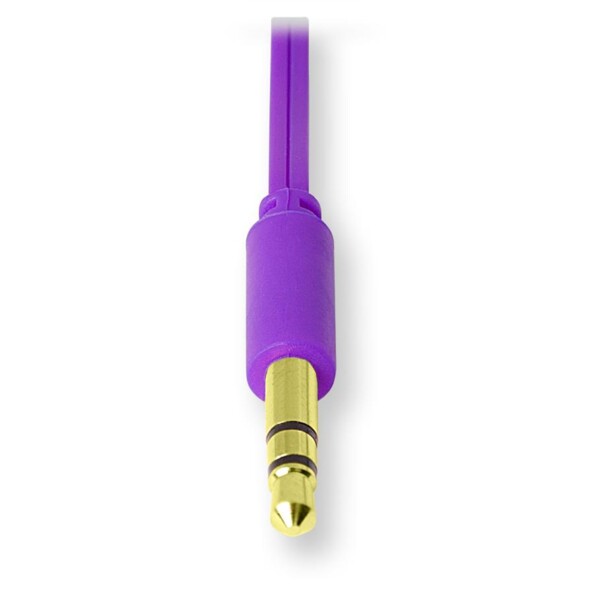 Auriculares intrauditivos retráctiles Sport - Rosa/violeta