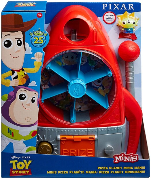 Cohete con máquina de premios Pizza Planet – Minis Mania Toy Story