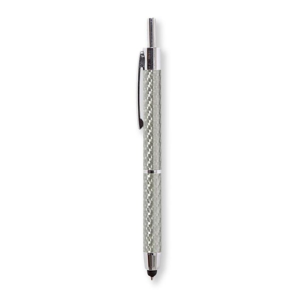 Lápiz táctil y bolígrafo Premium 2 en 1 - Plata