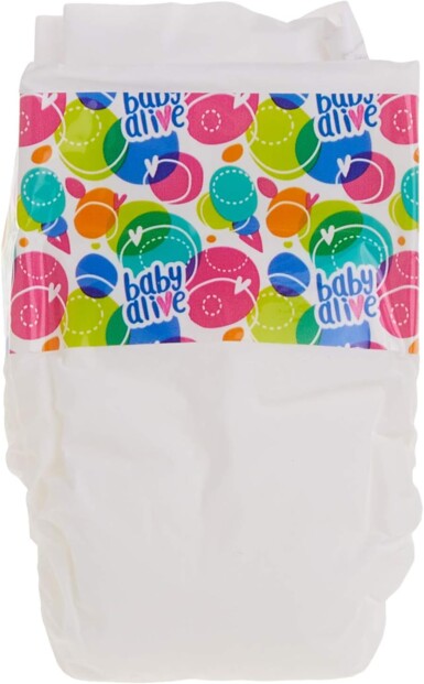 4 pañales de recambio para muñeca Baby Alive