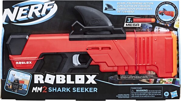 Blaster Nerf Roblox MM2 Shark Seeker