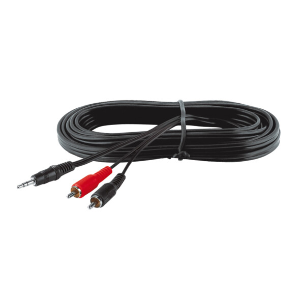 Cable jack a RCA 1,5 m Hama: conexión sencilla y eficaz