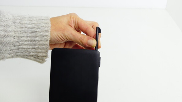 Calculadora con pizarra mágica para estudio y uso diario