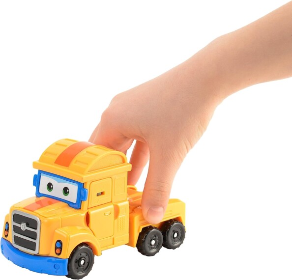 Camión transformable Poppa Wheels de la serie Super Wings