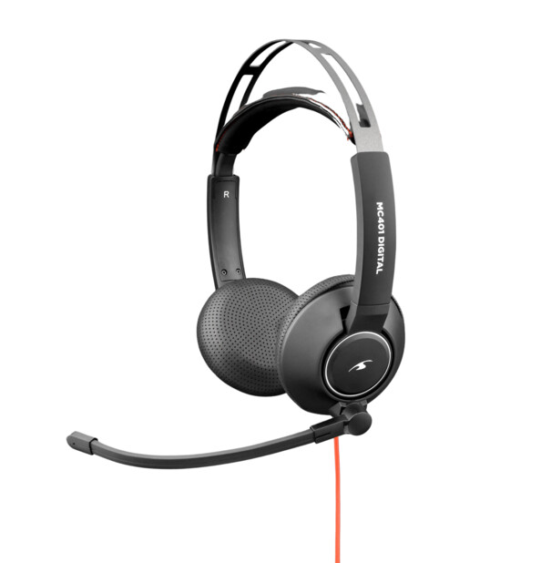 Microauriculares MC401 con conexión USB y jack