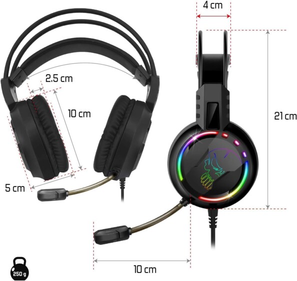 Auriculares gaming Spirit of Gamer PRO-H7