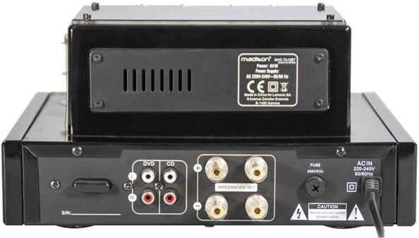 Amplificador a válvulas Madison MAD-TA10BT con Bluetooth