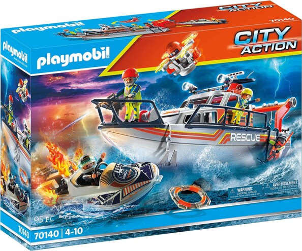 City Action – Rescate marítimo con barco y lancha rápida