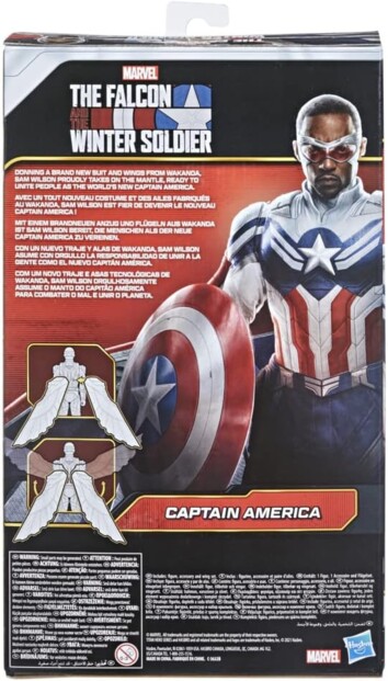 Figura articulada 30 cm The Falcon de la colección Marvel Capitán América
