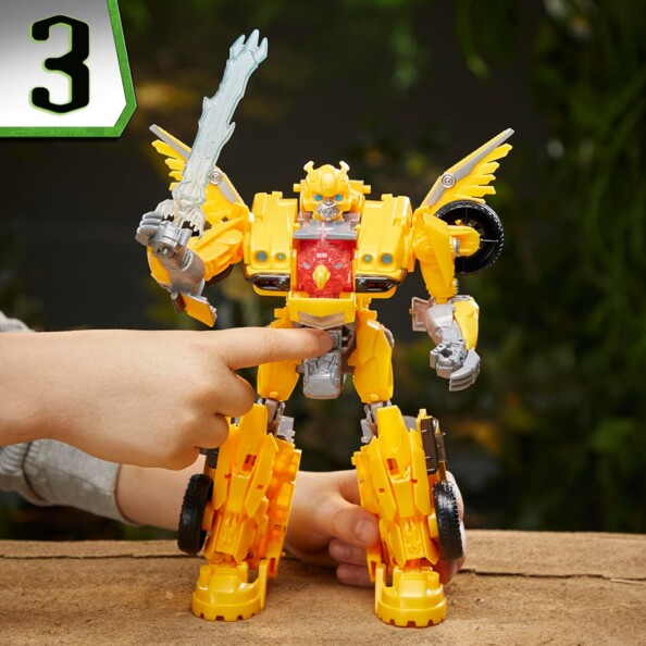 Figura articulada Bumblebee Transformers 25 cm 3 modos