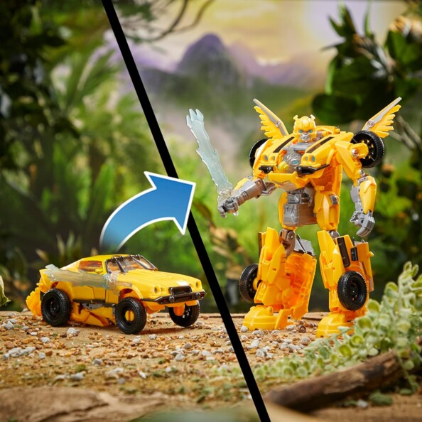 Figura articulada Bumblebee Transformers 25 cm 3 modos
