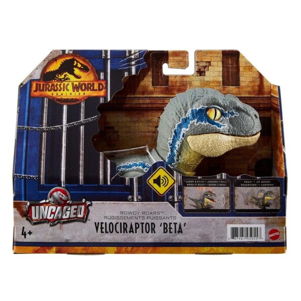 Figura interactiva Velocirráptor Beta Jurassic World