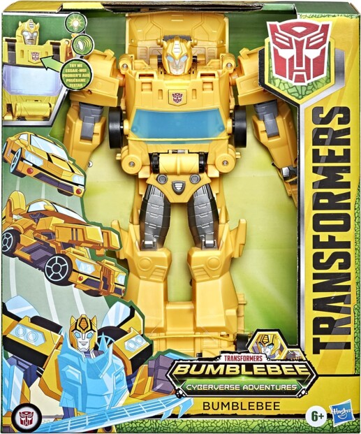 Figura Transformers Bumblebee 25 cm Roll N'Change Cyberverse