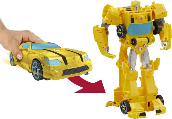 Figura Transformers Bumblebee 25 cm Roll N'Change Cyberverse