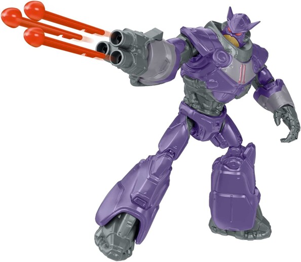 Gran figura articulada de Zurg con proyectiles