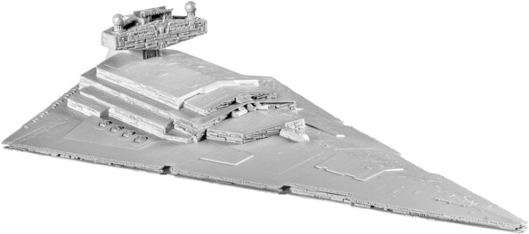 Modelo del Destructor Estelar Imperial de Star Wars