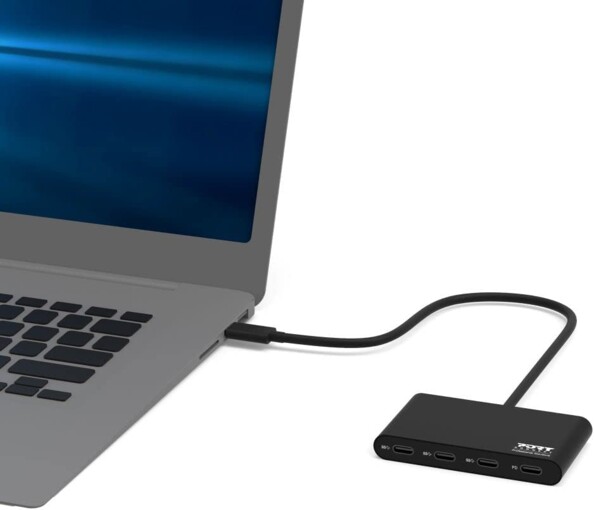 Hub USB-C con 4 puertos: más conectividad en un solo accesorio