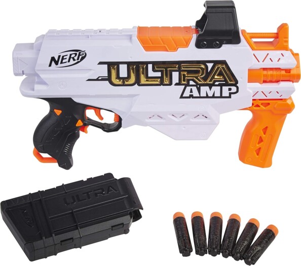 Lanzador Nerf Ultra Amp motorizado con cargador