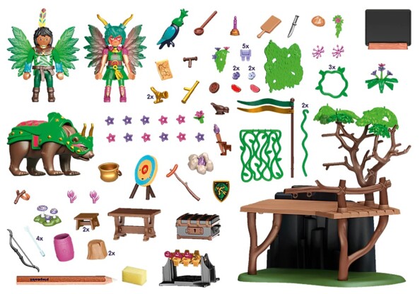 Playmobil Ayuma, Campamento de entrenamiento de las hadas