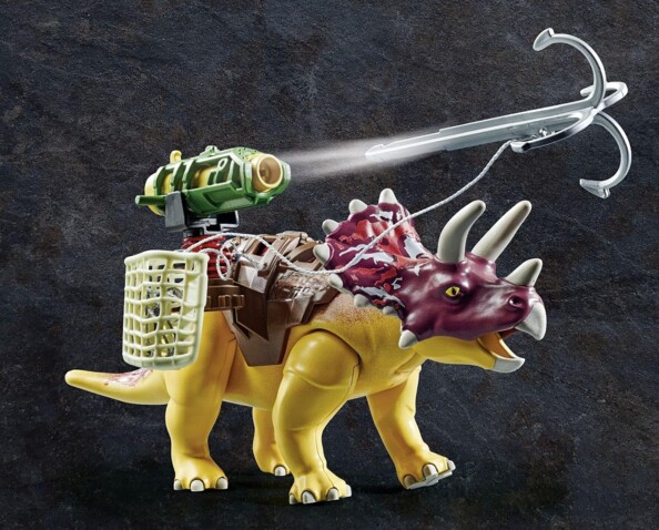 Playmobil Dino Rise: Triceratops y soldados