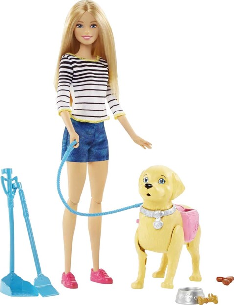 Muñeca Barbie – Paseo con el perrito (ref. DWJ68)