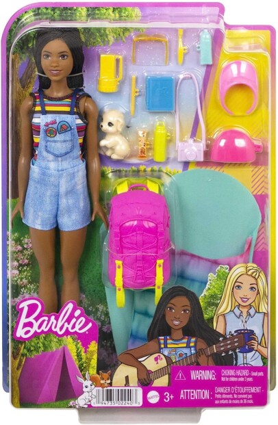 Muñeca Barbie Brooklyn de Barbie Familia –Camping con accesorios