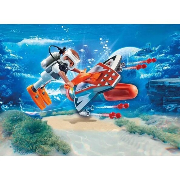 Propulsor submarino con motor Playmobil Top Agents