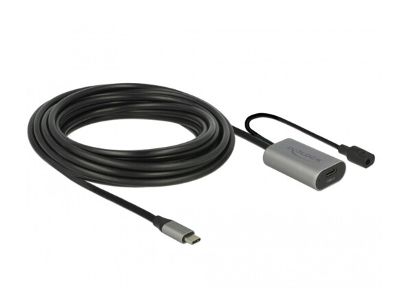 Extensión USB-C 3.1 activa 5 m: conexión a larga distancia