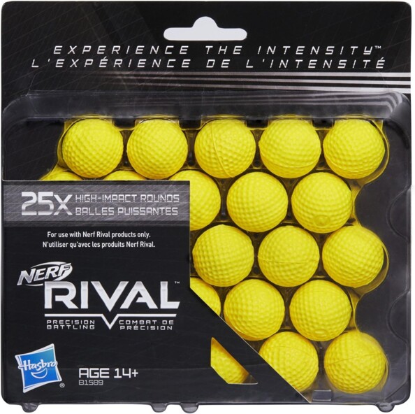 Recarga de 25 bolas de espuma Nerf Rival