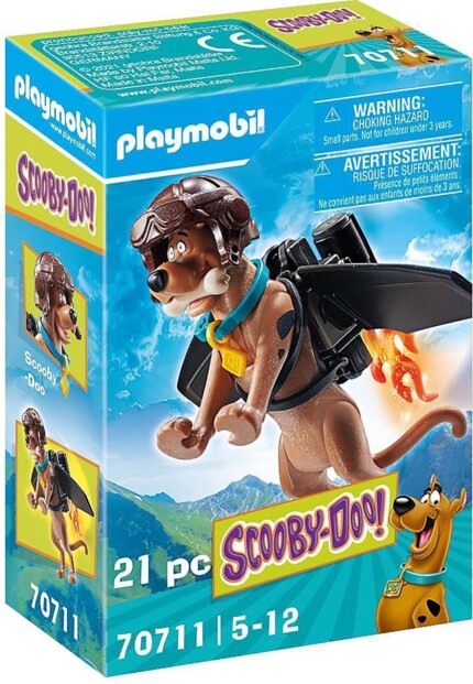 Scooby-Doo con su jetpack
