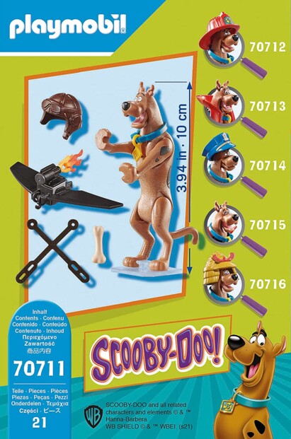 Scooby-Doo con su jetpack