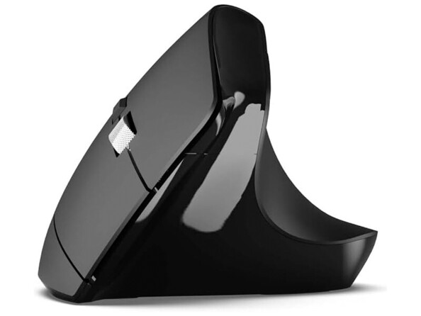 Ratón óptico ergonómico con cable USB-C: confort y precisión